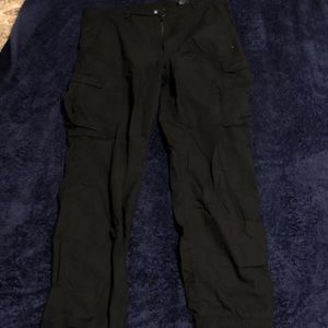 Black cargo pants by H&M size 34